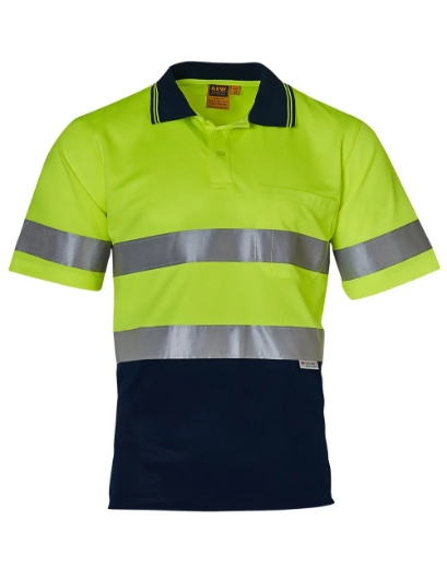 Picture of Winning Spirit, High Visibility S/S Safety Polo